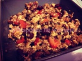 Salade de quinoa lentiles haricots rouges oeufs https://idaliciousmag.wordpress.com/2012/11/28/salade-de-quinoa-haricots-rouges-lentilles-aux-legumes-et-aux-oeufs/